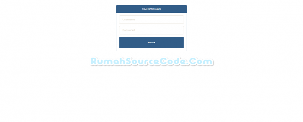 AHP PROMETHEE Codeigniter Login