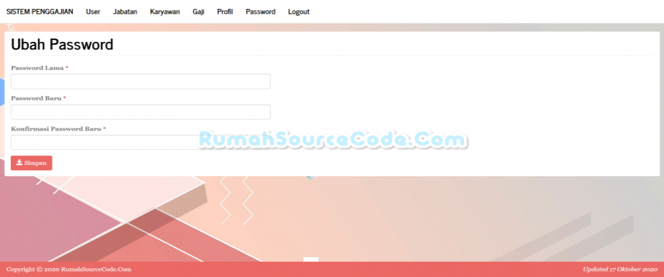 Gaji PHP Password