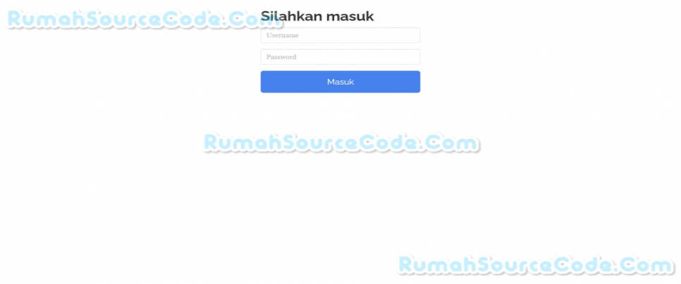 Source Code Laundry Login