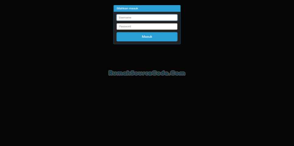 SPK Metode PROMETHEE PHP Login