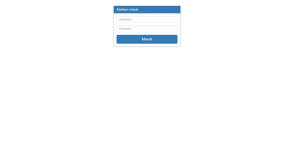 ROC WASPAS PHP Login