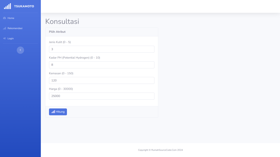 Tsukamoto Rekomendasi PHP Konsultasi